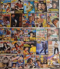 Lot 25 revues rares avec Michael Jackson sur la couverture - langue francaise