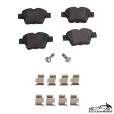 Bremsbelagsatz Hinten für Peugeot 207 CC Cabrio Kombi 307 Citroen C4 09-11