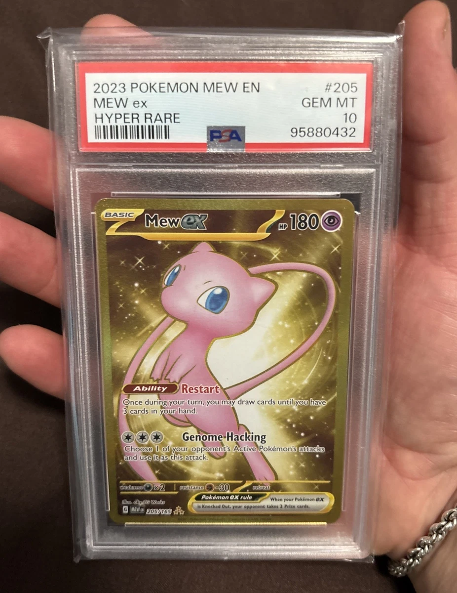 Mew Pokémon TCG Professional Sports Authenticator (PSA) Grade 10