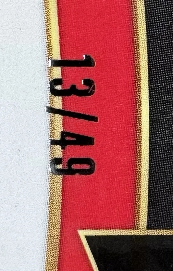 Virgil Van Dijk 2024-25 Panini Select Premier League Patch Numbered /49 Purple - image 2 of 3