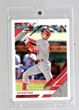 2019 Panini Donruss Showtime Nickname SP Variation Card 164 Shohei Ohtani + CASE