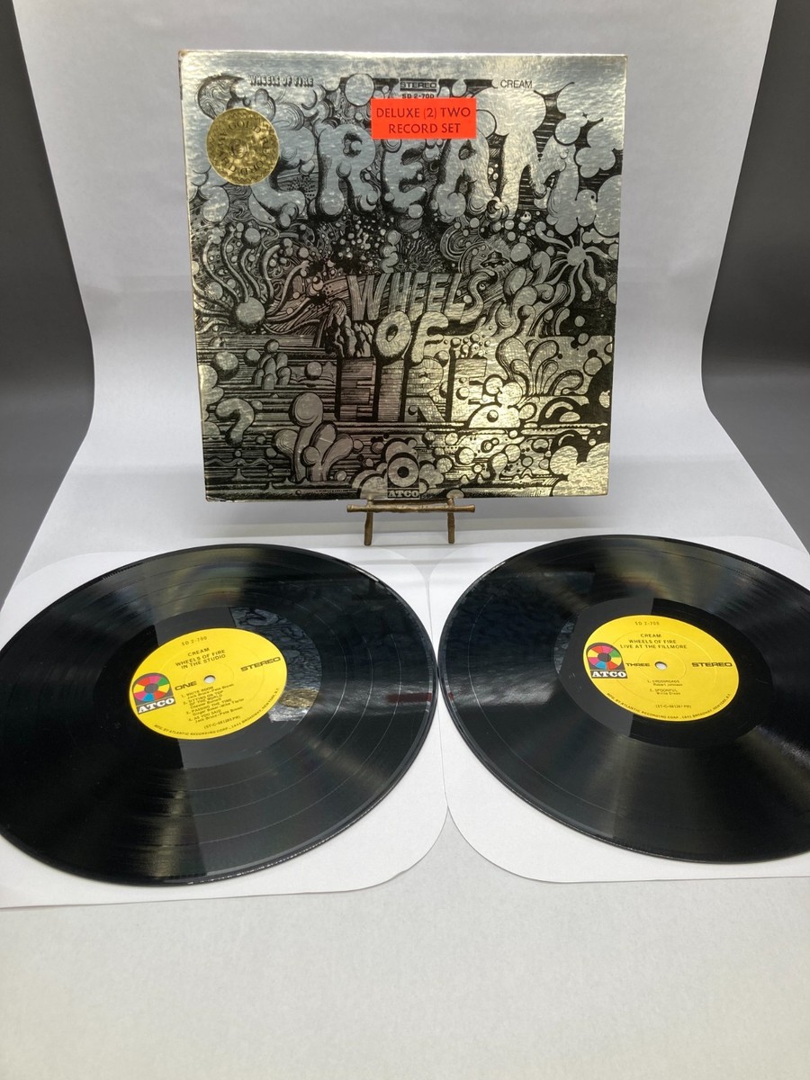 Cream Wheels Of Fire Vintage Vinyl 2LP 1968 Atco Record SD 2-700