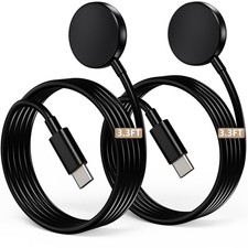 2 Pack USB C for Samsung Galaxy Watch Charger Compatible with Watch 8/8 Classic/