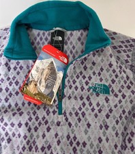 NWT The North Face Women's size XS Glacier 1/4 Zip Pullover Fleece Jacket Top z