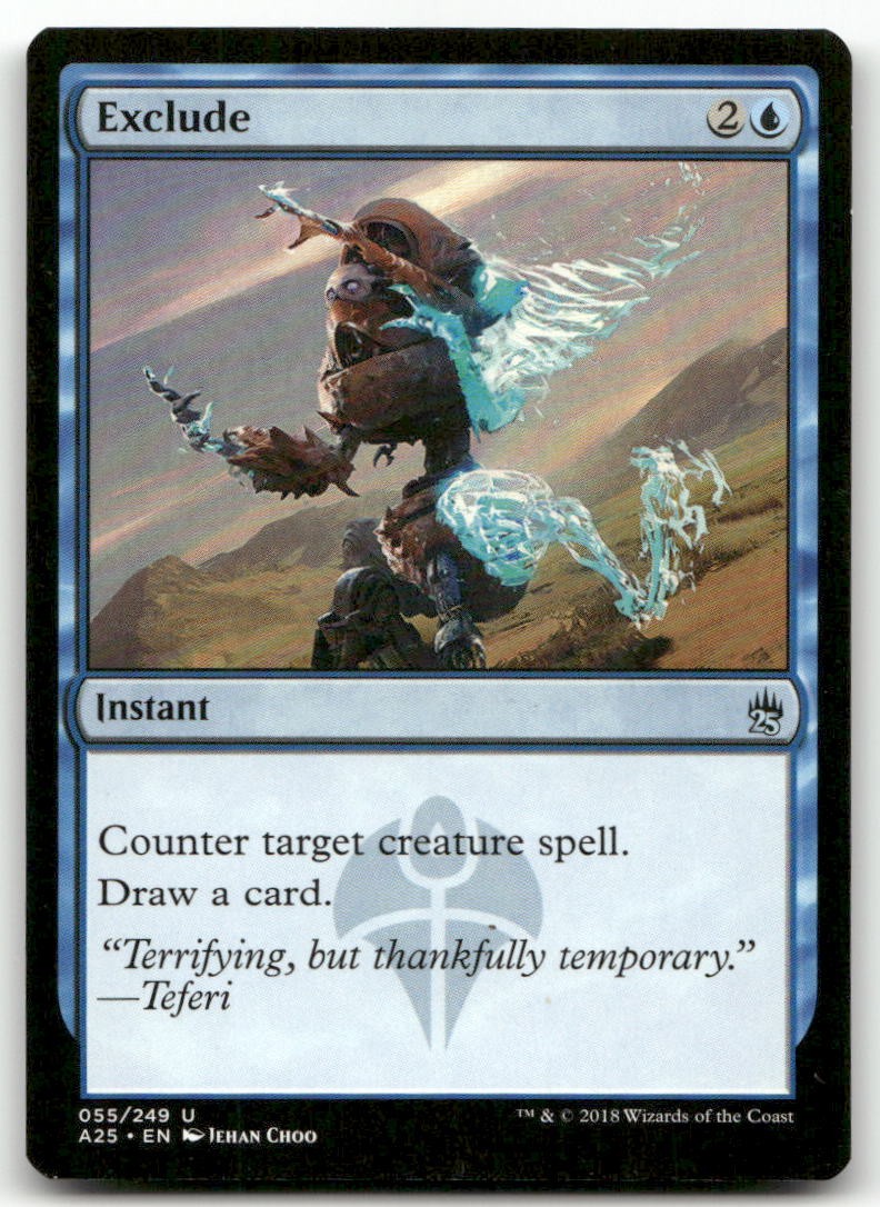 Exclude #55 (LP) Masters 25 A25 Magic MTG