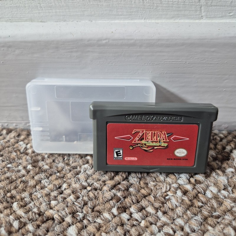 Nintendo Game Boy Advance The Legend Of Zelda: The Minish Cap + Case | Genuine