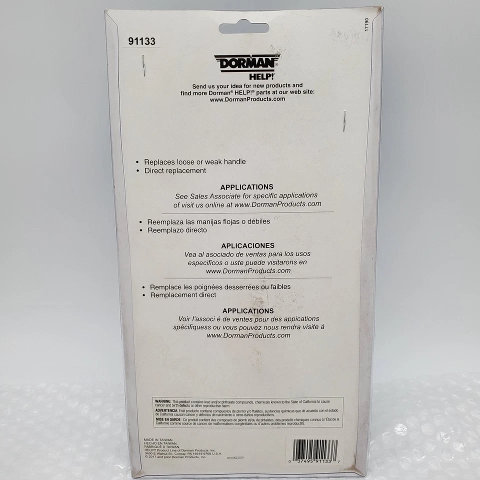 Manija de puerta trasera 1999-2008 para Chevrolet Silverado, modelos GMC Sierra 91133 Foto 2 de 4