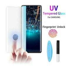 Full Glue UV Tempered Glass Screen Protector For Samsung Galaxy S26 S25 S24 S23 