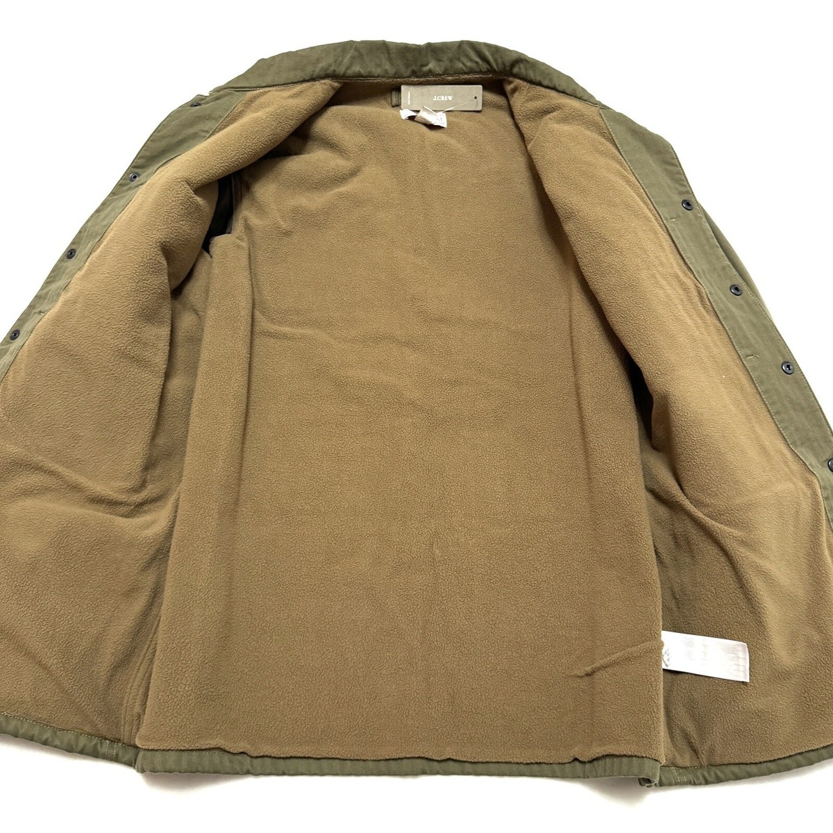 Wallace & Barnes M Medium Herringbone Jacket Shirt Fleece