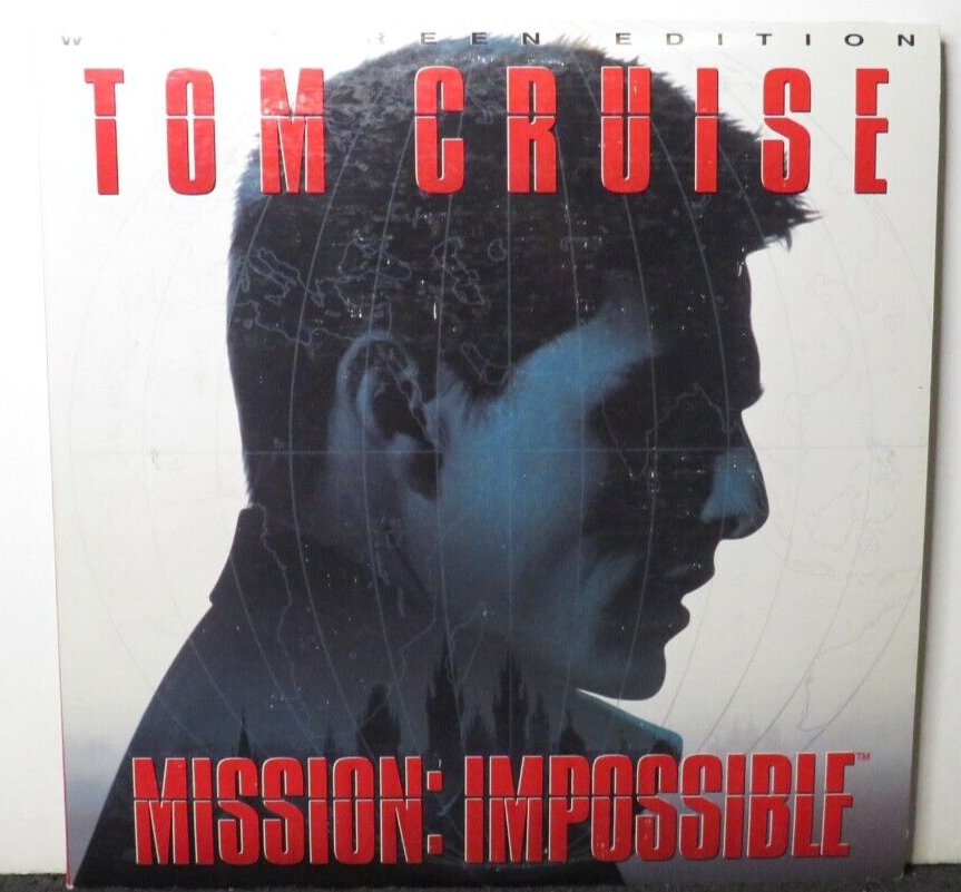 TOM CRUISE MISSION IMPOSSIBLE WIDESCREEN EDITION LASER DISC