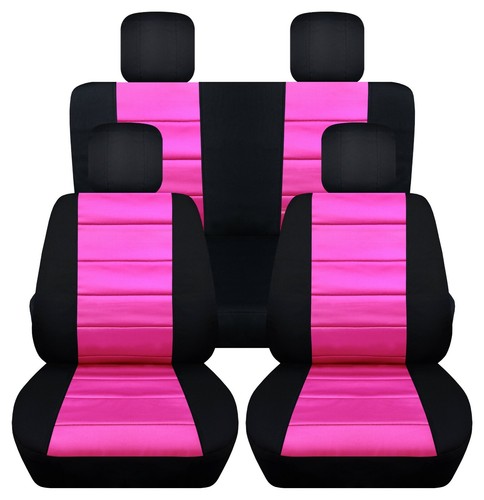 Front and Rear car seat covers Fits GMC Sierra 1500 Choice of 9 colors - Picture 10 of 10