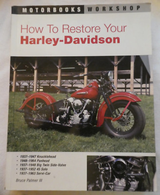 Motorbooks WORKSHOP How to Restore your  HARLEY DAVIDSON  Handbuch Bruce Palmer