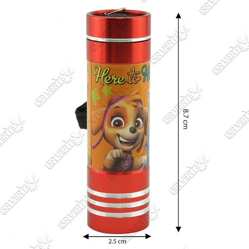Kids Licensed Disney Cartoons Aluminium 9 LED Torch Light Boys Xmas Gift 8.7cm - Picture 251 of 302