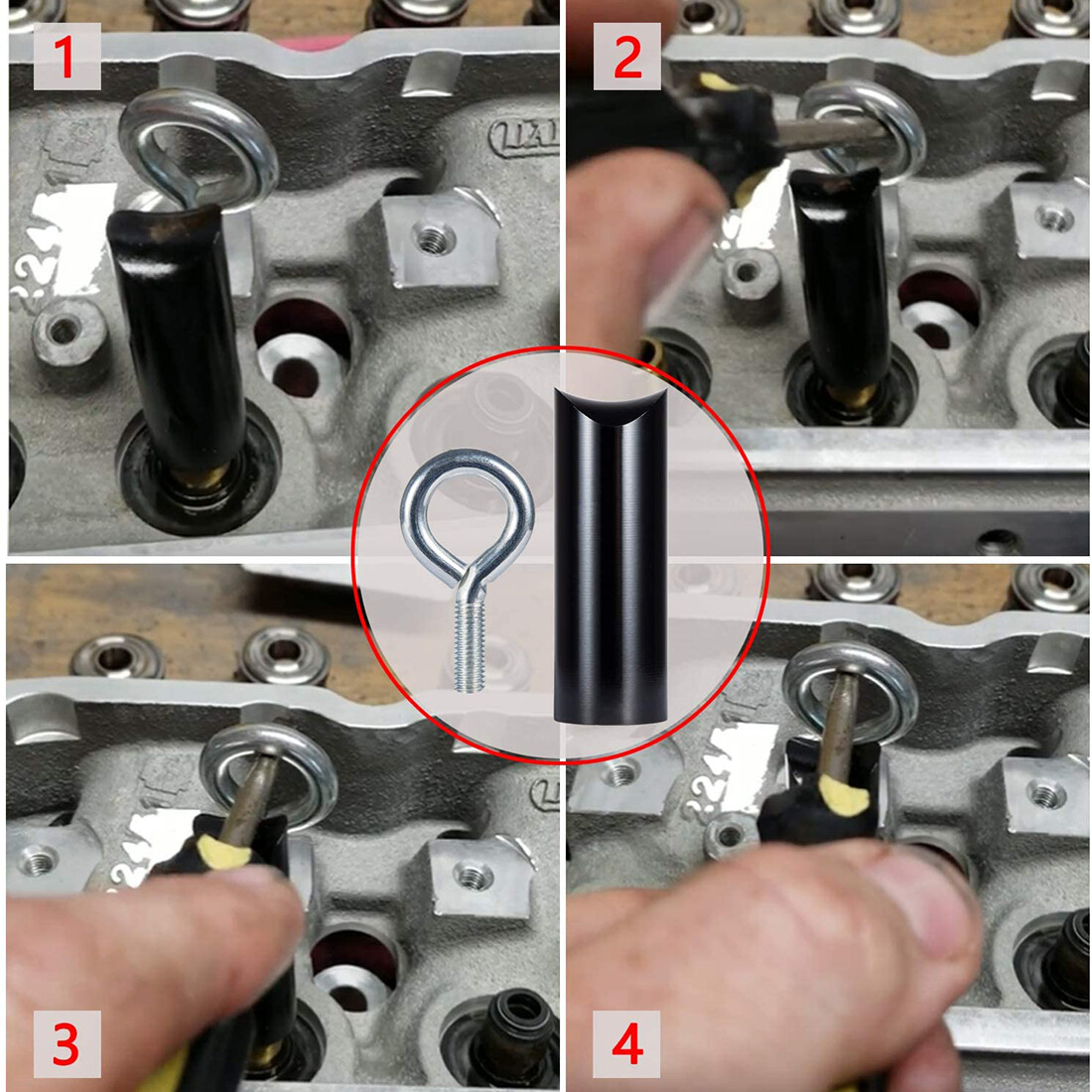 2Pcs/set LS Valve Seal Installation Tool Parts Kit 4.8 5.3 5.7 6.0 6.2 Springs eBay