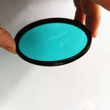 Various sizes AR coated Camera IR Cut Filter QB21 BG38 Blue Optical Glass