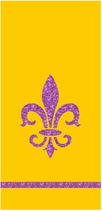 Fleur De Lis French Lilly Kitchen Towels By Kay Dee Designs Yellow