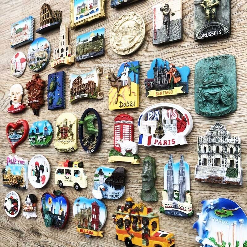 Aimant Frigo 3D Table Mountain Cape Town - Souvenir Afrique Du Sud - Décoration Maison Et Cuisine