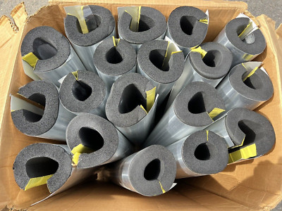 K-Flex 6RYL100200AL PVC Clad AL Tube , 2'' ID , 1'' Wall Thickness , Pack Of 18