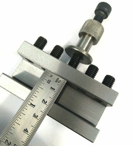 T51 Quick Change Tool Post- Boxford, Warco & Similar Size Center 125-150mm 7pcs - Picture 4 of 5