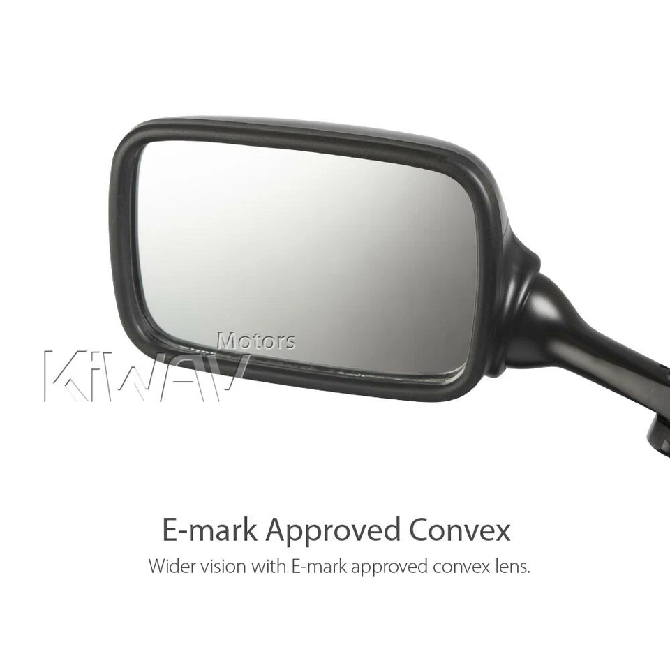 PAR DE ESPEJOS RETROVISORES DE REPUESTO PAGADOS DE SERVICIO ESTADOUNIDENSE PARA Suzuki TL1000R 1998-2002 Foto 4 de 4