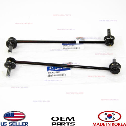 ✅Genuine✅ Front Stabilizer Link Bar Left + Right ⭐OEM⭐ Santa Fe Veracruz Sorento - Picture 2 of 4