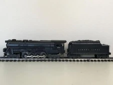 LIONEL POSTWAR 671 STEAM TURBINE LOCO WITH 671 WHISTLE TENDER