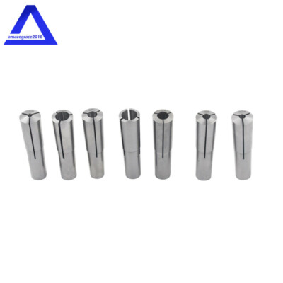 Tapper Collect Set 7Pcs #2 Morse Taper Collet Set 1/8