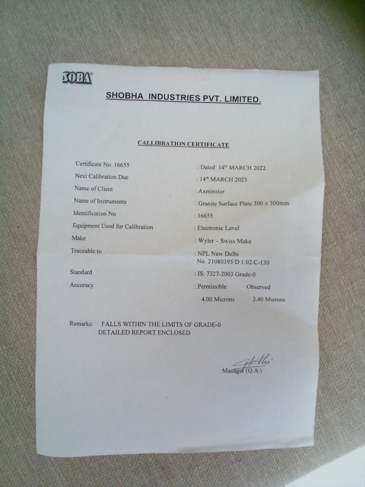 granite surface plate eBay