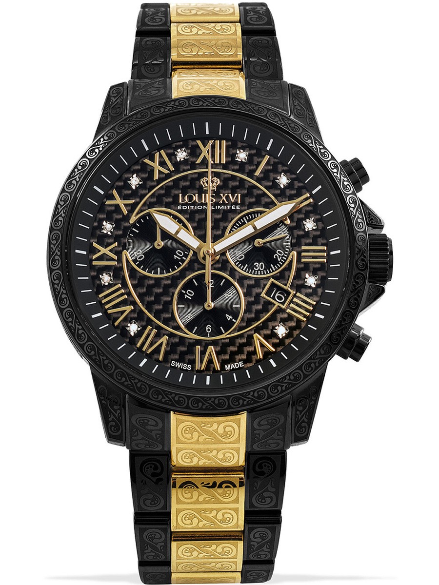 Palais Royale Swiss Gold Uhr Louis XVI LXVI1091 Palais Royale