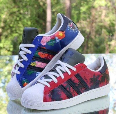 Adidas Superstar Romeo Juliet Men’s Size Red Black Blue Custom H67923