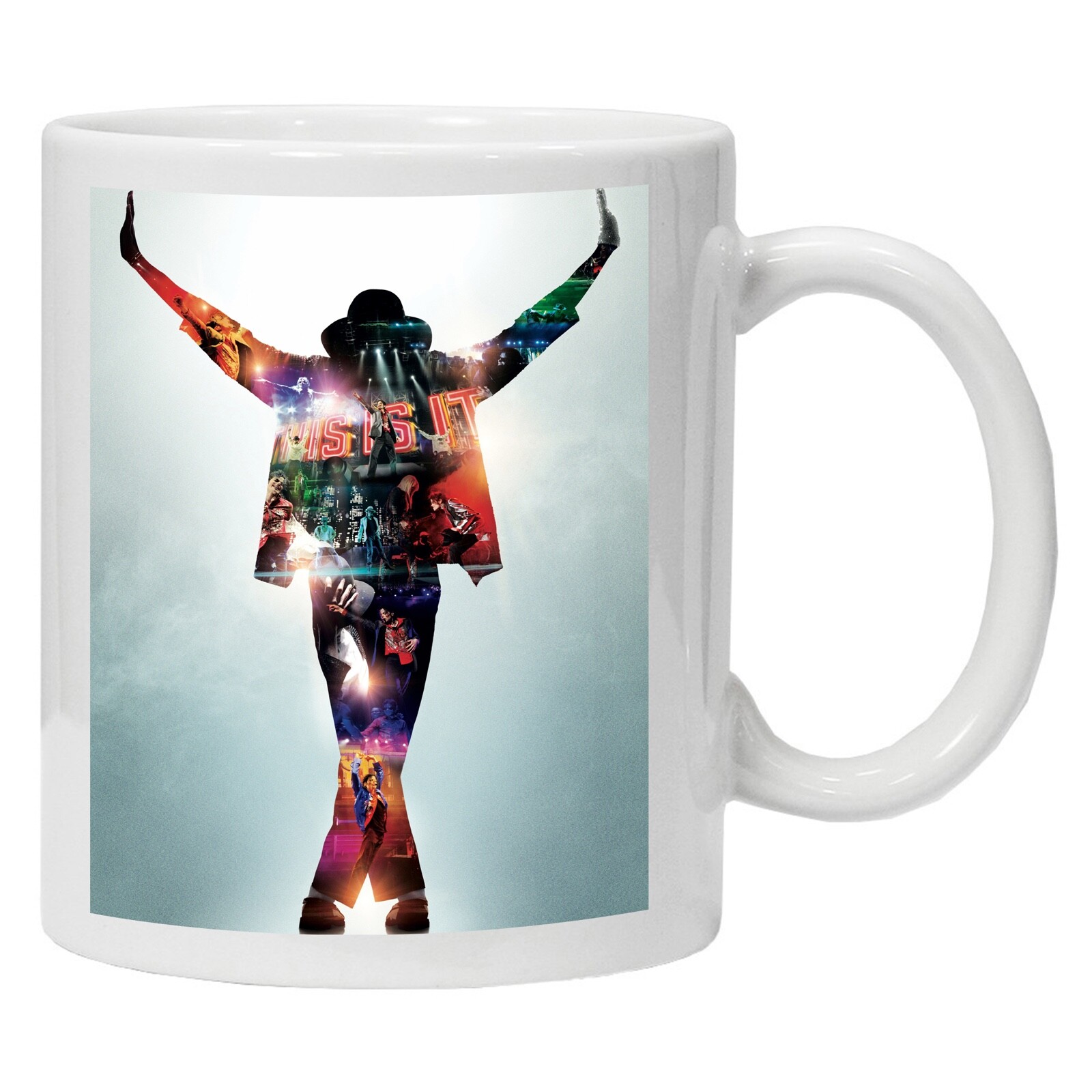 New Michael Jackson Personalised Printed Coffee Tea Drinks Mug Cup Gift