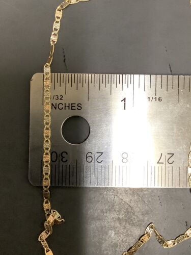 14k Tri Color Gold Mariner Chain #108770-1 MGC - Picture 4 of 4