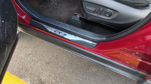 Auto Parts For Mazda CX5 Car Accessories Steel Door Sill Protector Scuff Plate - Picture 7 of 24
