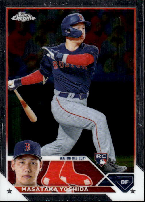 2023 Topps Chrome Masataka Yoshida #167 Boston Red Sox 10P