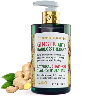 Botanical Hair Growth Lab - Shampoo From Nature - Anti-Hair Loss - 10.2 Oz
