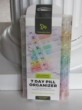TRAVELON Vitamin / PILL Case 7 DAY PILL ORGANIZER NEW
