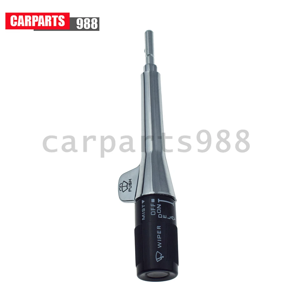 Interruptor de palanca de limpiaparabrisas de retardo de señal de giro cromado para Chevrolet Buick GMC Olds Pontiac Foto 4 de 4
