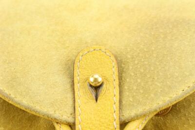 Gucci Yellow Suede Mini Bamboo Backpack 54gz421s Gucci Yellow Suede Mini Bamboo Backpack 54gz421s – Bagriculture main image 3