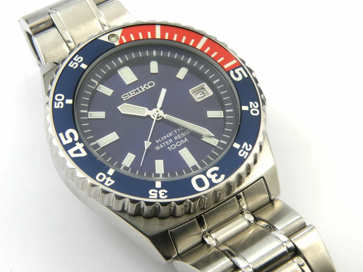 Seiko kinetic diver clearance watch