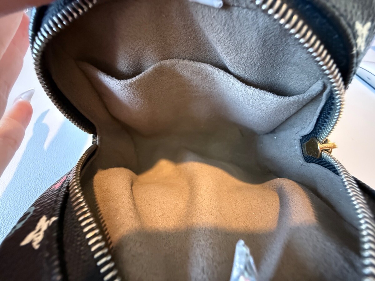 Vintage Louis Vuitton x Takashi Murakami Black Multicolor Wapity