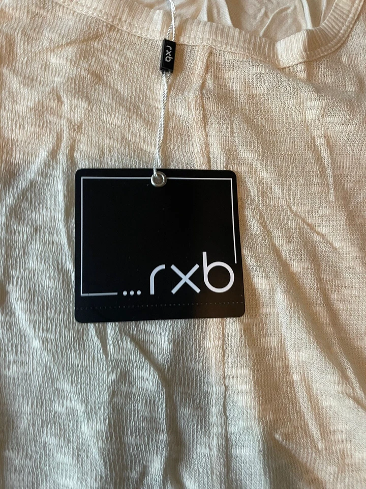 NWT RXB Ladies Natural Sweater With Rayon Back Panel Sz M $58 - Image 4 of 4