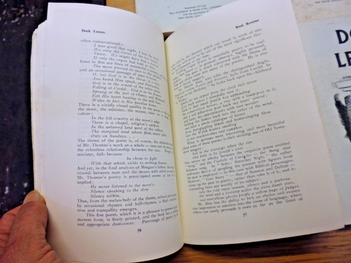 Dock Leaves 1949-56 Literary Reviews & Talent (Welsh Arts,English&Welsh Lang) - Picture 11 of 17