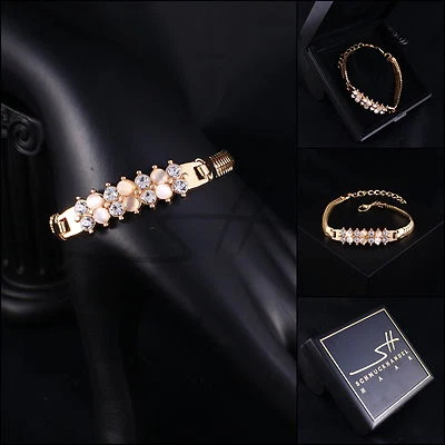 Armband, Armschmuck, Bracelet *Schlange* Rosegold im Etui, Geschenk Muttertag - Bild 1 von 4