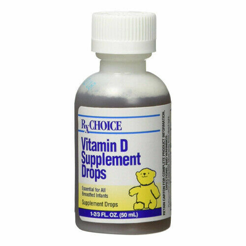 RX Choice Vitamin D Supplement 400iu Drops 50 Ml for sale