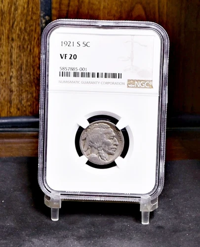 1921-S Buffalo Nickel - NGC VF20 (#47584)