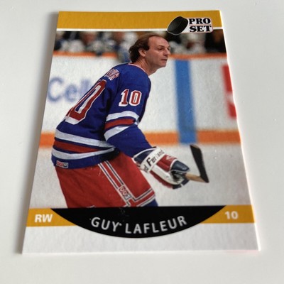 NHL Card-Guy Lafleuer-Yellow Pro Set Leaf 2021-Rangers 