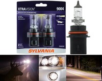 Sylvania Xtra Vision 9004 HB1 65/45W Zwei GlüHbirnen Kopf Licht Ersatz Upgrade