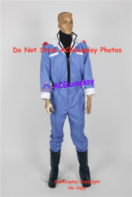 Mobile Suit Zeta Gundam The pilot Kamille Bidan cosplay costume incl boot covers
