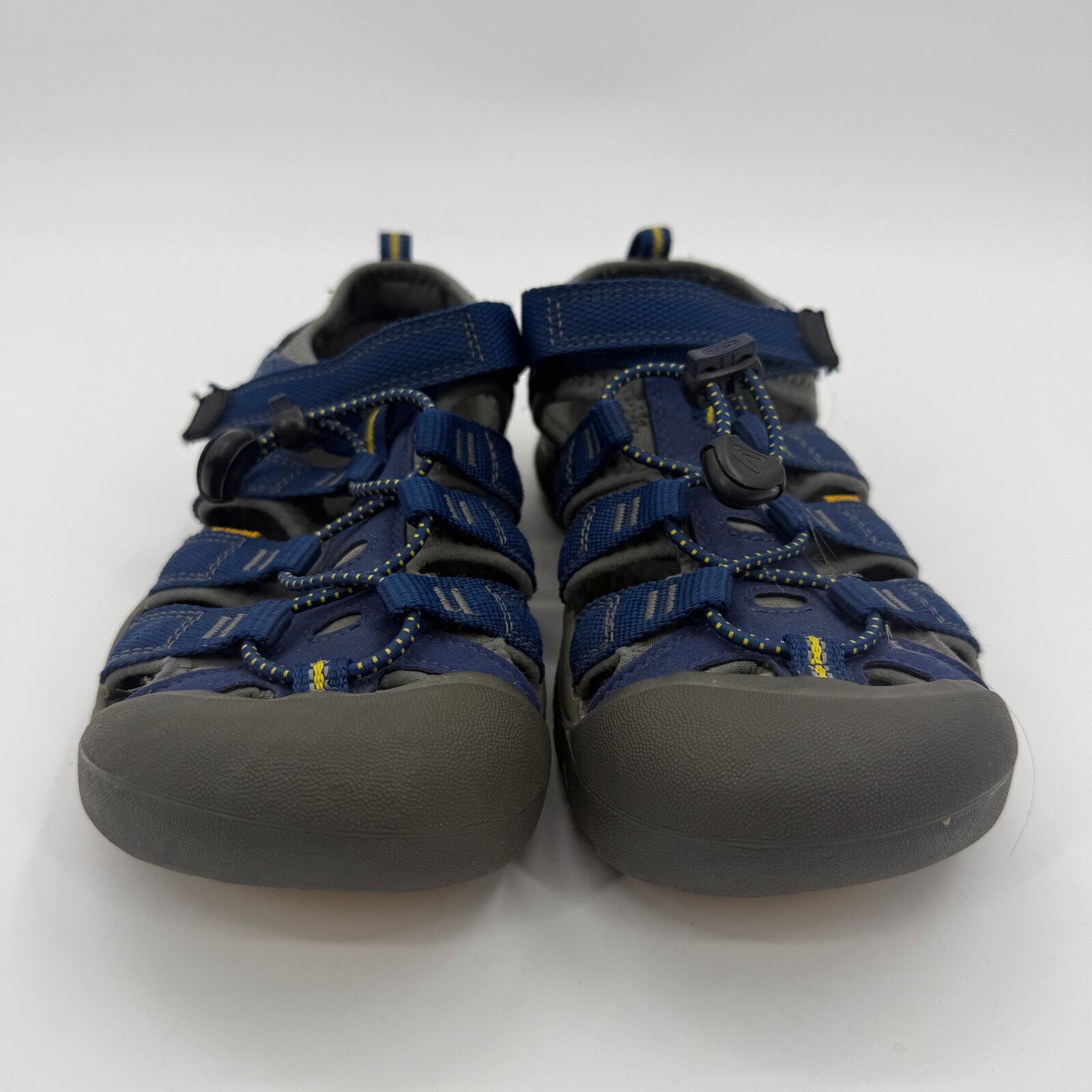 Sandalo KEEN Big Kids Newport taglia 4 blu regolabile escursionismo acqua punta chiusa scarpa