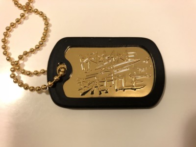 Battlefield 4 PREPARE FOR BATTLE Dog Tags Gold Color | eBay